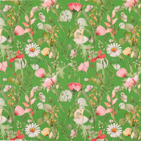 Linda Barker Alda Fabric Green