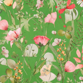 Linda Barker Alda Fabric Green