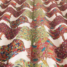 Arbre Digitally Printed Fabric Mulberry