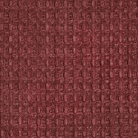 Linda Barker Luxury Waffle Fabric Rosso