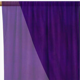 Organza Fabric Violet