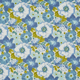 Prestigious Textiles Zumba Fabric Indigo
