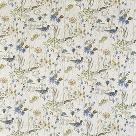 Prestigious Textiles Wetlands Digital Fabric Saxon Blue
