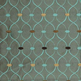 Chamonix Curtain Fabric Azure