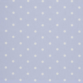Clarke & Clarke Dotty Fabric Powder Blue