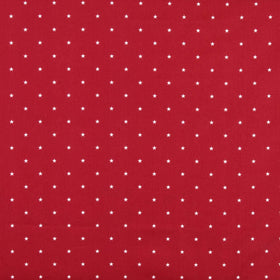 Etoile Curtain Fabric Red