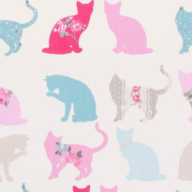 Felix Curtain Fabric Roll End 0.9m Aqua