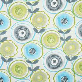 Indah Curtain Fabric Apple
