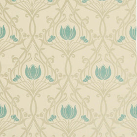 Lalique Curtain Fabric Ultramarine