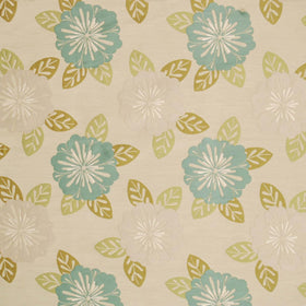 Neopolitan Curtain Fabric Azure