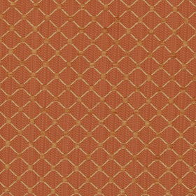 Omega Curtain Fabric Terracotta