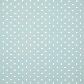 Polka Dot Large Curtain Fabric Blue