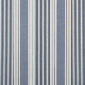 Clarke & Clarke Sail Stripe Fabric Cloud