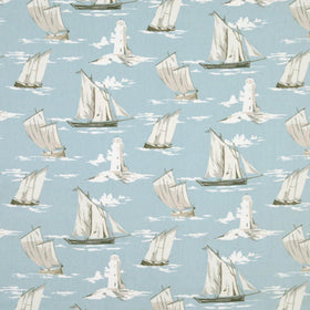 Skipper Curtain Fabric Mineral