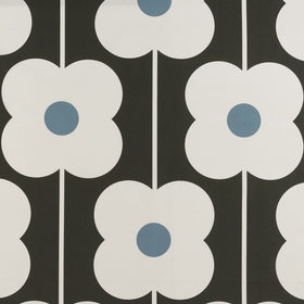 Orla Kiely - Abacus Flower Fabric Powder Blue