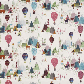 Prestigious Textiles Away We Go Fabric Candyfloss