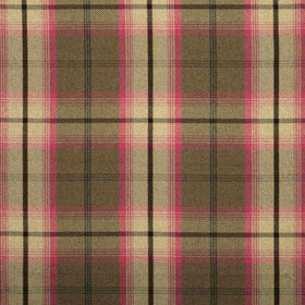 Balmoral Curtain Fabric Fuchsia