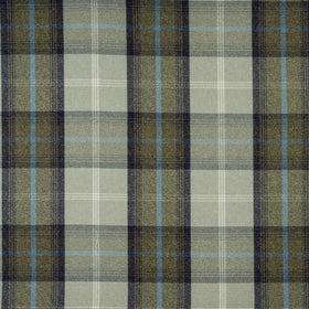 Balmoral Curtain Fabric Oxford Blue