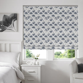 Carolina Roman Blind Indigo
