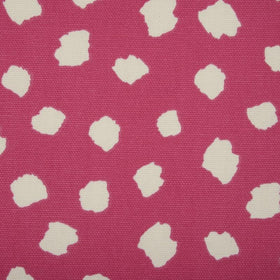 Clio Curtain Fabric Fuchsia