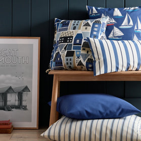 Clovelly Fabric Navy