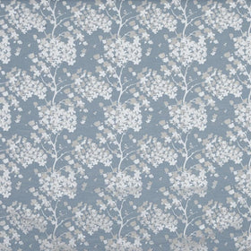 Darcey Curtain Fabric Duck Egg