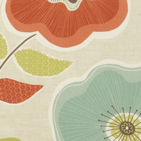 Calypso Curtain Fabric Spice