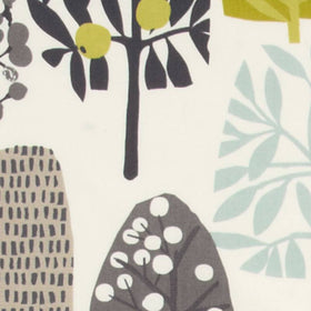Clarke & Clarke Trad Fabric Chartreuse / Charcoal