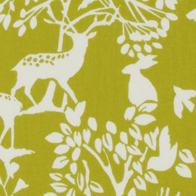Vilda Curtain Fabric Chartreuse