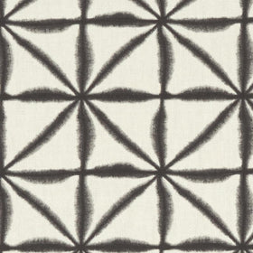 Nusa Curtain Fabric Charcoal