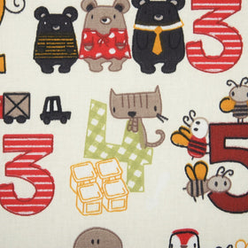 Octopus Fabric Ecru