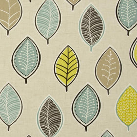 Coco Curtain Fabric Chartreuse