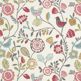 Clarke & Clarke Folki Fabric Pastel