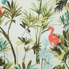 Clarke & Clarke Palm Fabric Sky