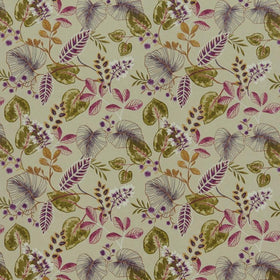 iLiv Fandango Fabric Cranberry