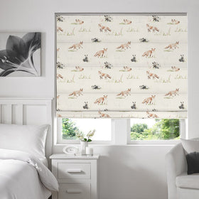 Fox Roman Blind Fox and Badger
