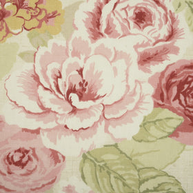 Clarke & Clarke Genevieve Fabric Old Rose
