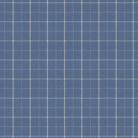 Isla Curtain Fabric Bluebell
