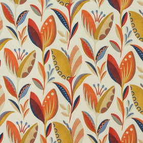Leon Fabric Burnt Orange Burnt Orange