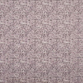 Little Leaf Curtain Fabric Heather