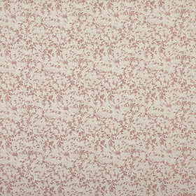 Little Leaf Curtain Fabric Orange