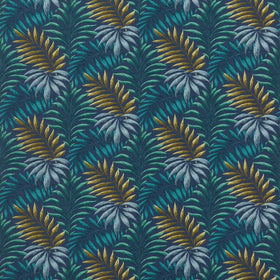 Manila Curtain Fabric Marine