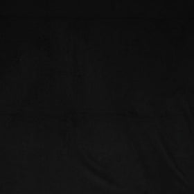 Naples Heavy Velvet Fabric Black