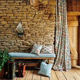 New Grove Curtain Fabric Mineral Spice