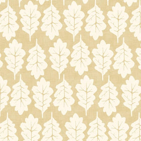 iLiv Oak Leaf Fabric Ochre