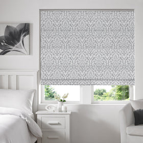 Orchid Roman Blind Silver