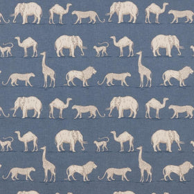 iLiv Prairie Animals Fabric Denim