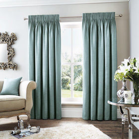 Rimini Ready Made Lined Curtains Teal