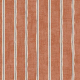 iLiv Rowing Stripe Fabric Paprika