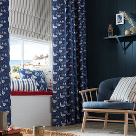 Salcombe Stripe Fabric Multi